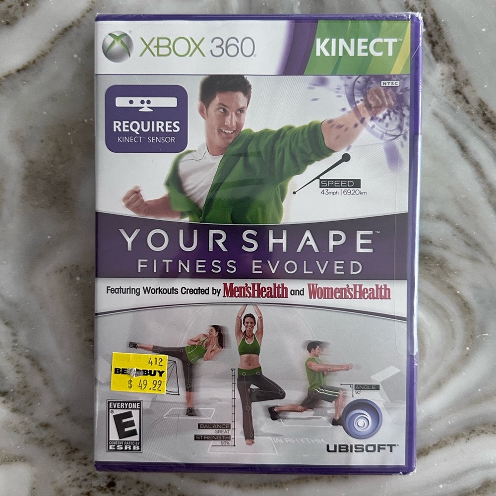 Ubisoft Your Shape: Fitness Evolved for Xbox 360 - Green and Purple